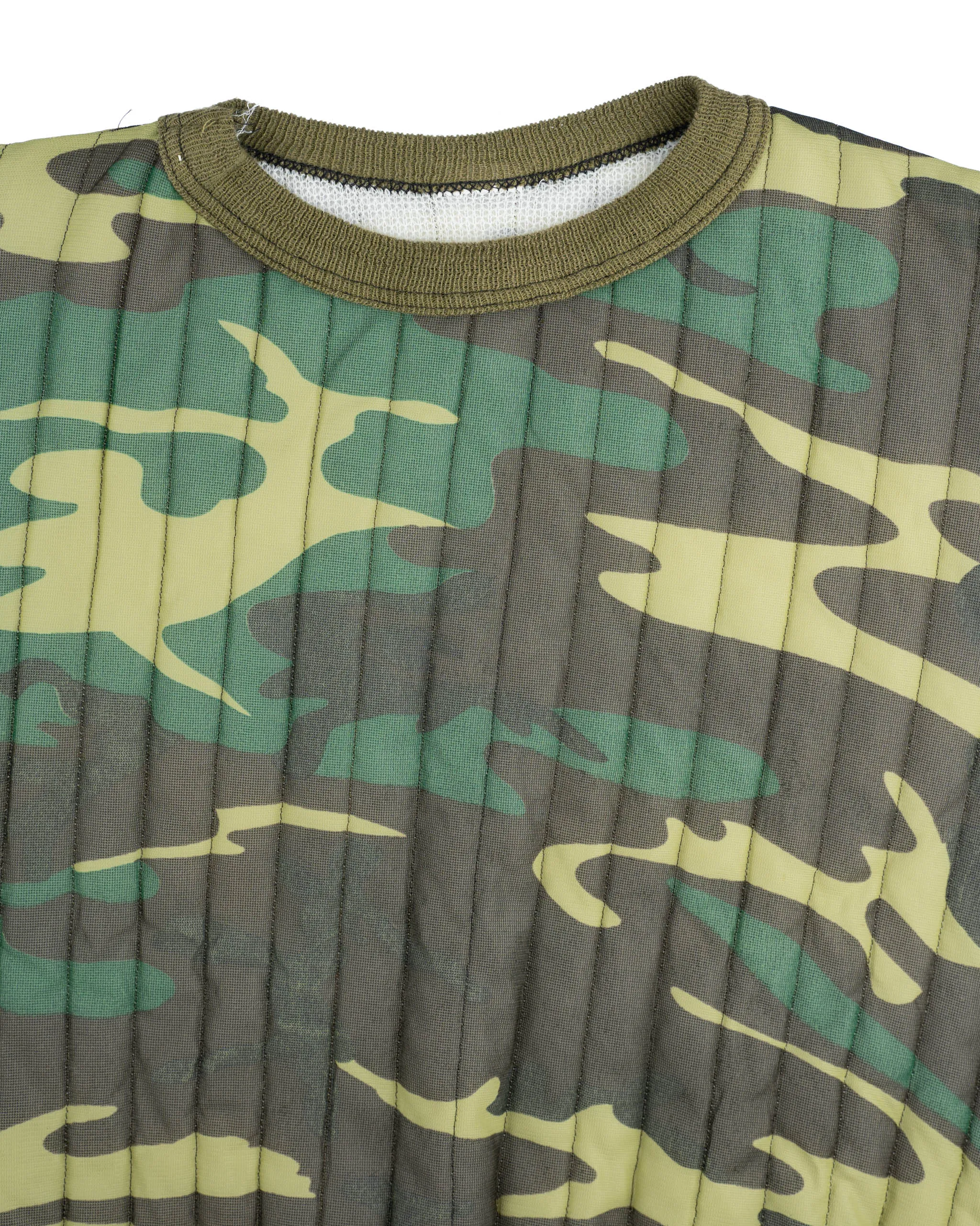 80’s Camo Thermal Sweatshirt - Medium