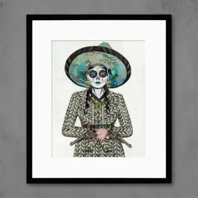 ADELITA (GRAY) limited edition paper print