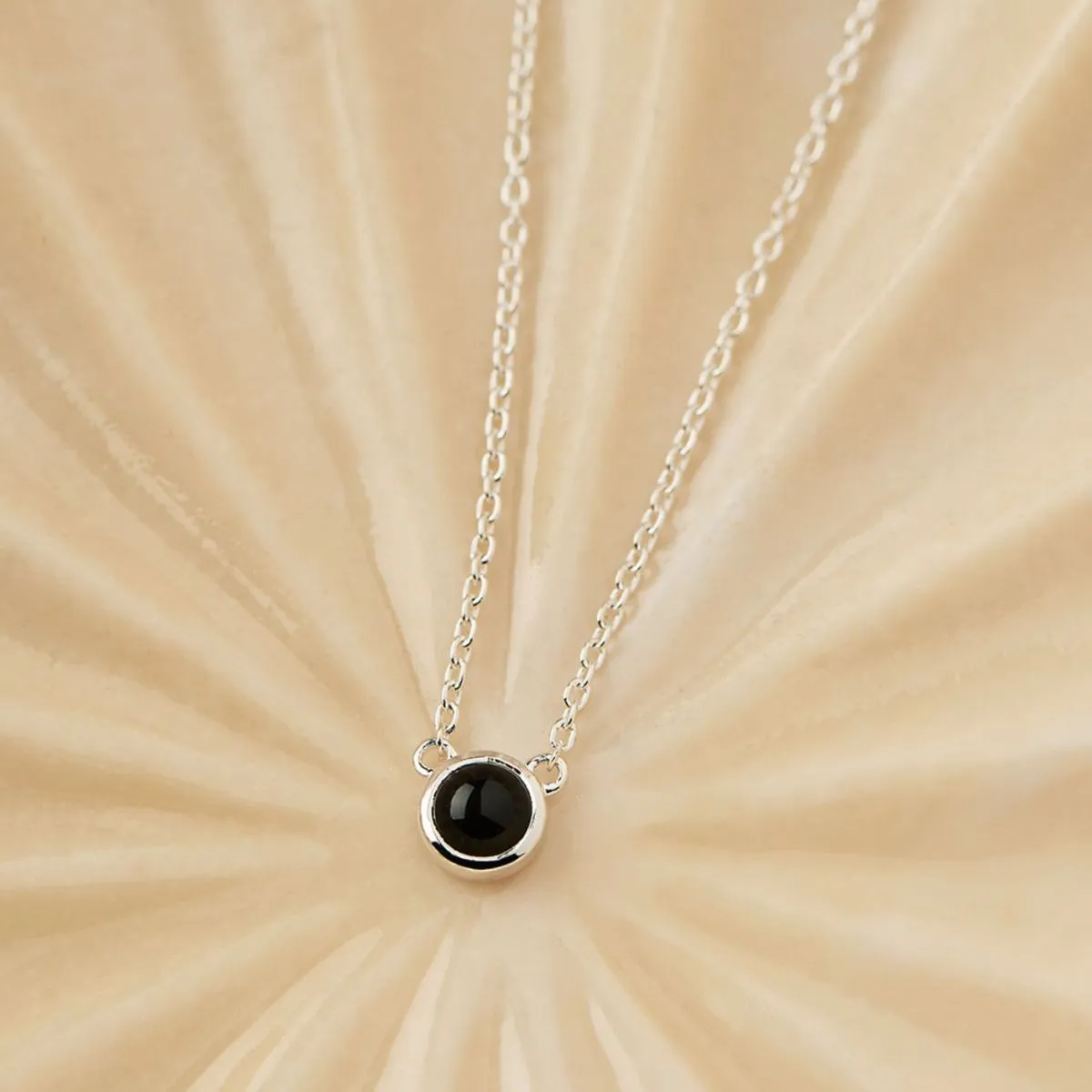 Heavenly Onyx Necklace | Sterling Silver