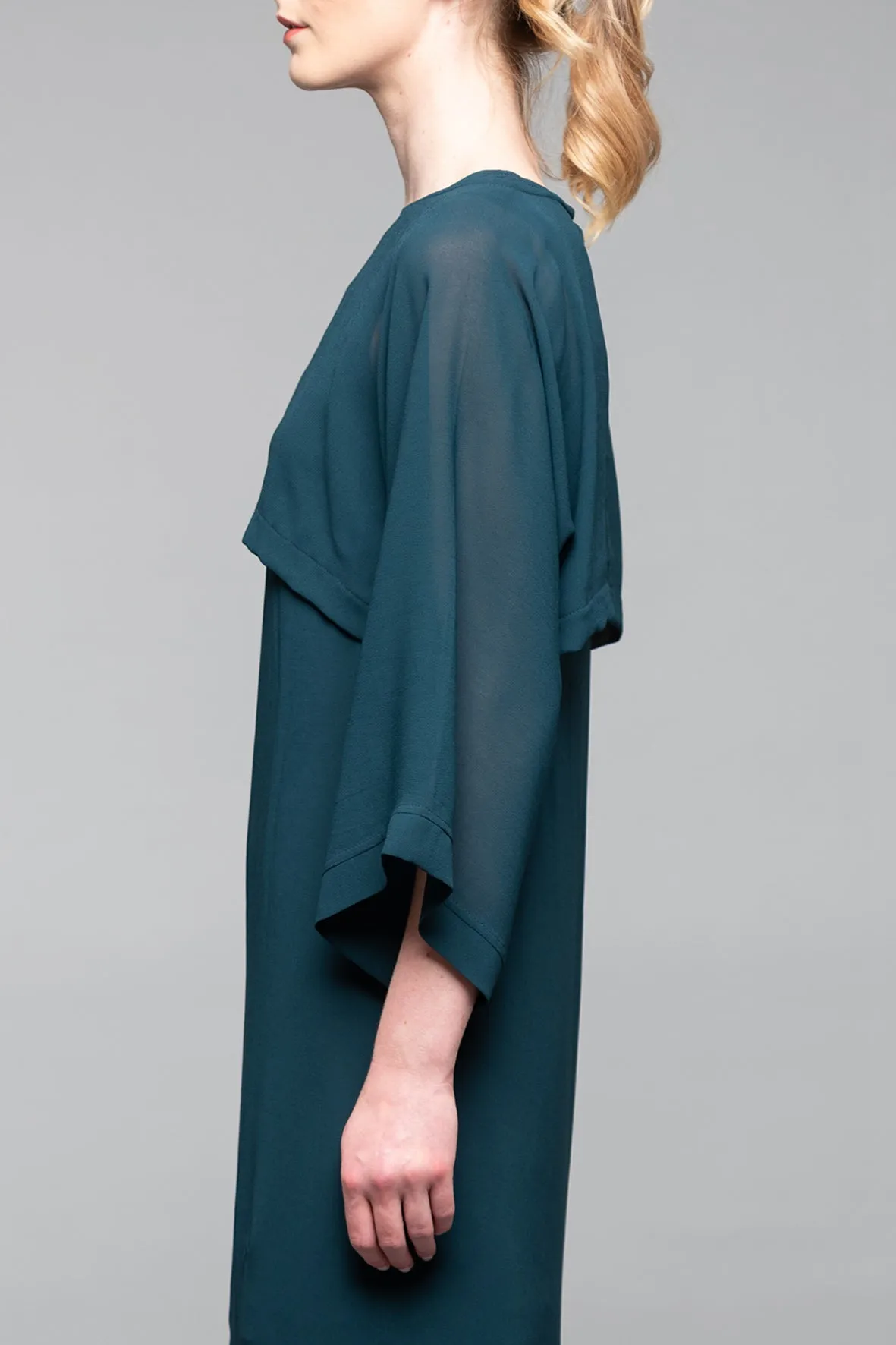 Layer Cake - Short Layering Top - Dark Teal