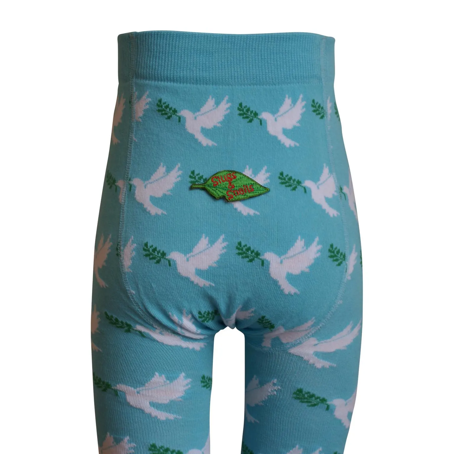 Peace (Dove) Tights (0-6 Months)
