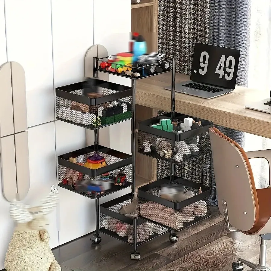 Rotating Shelf - 5 Tier Kitchen Storage