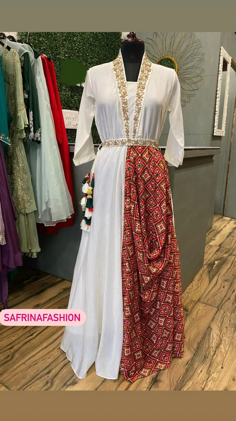 Susan designer indowestern dress