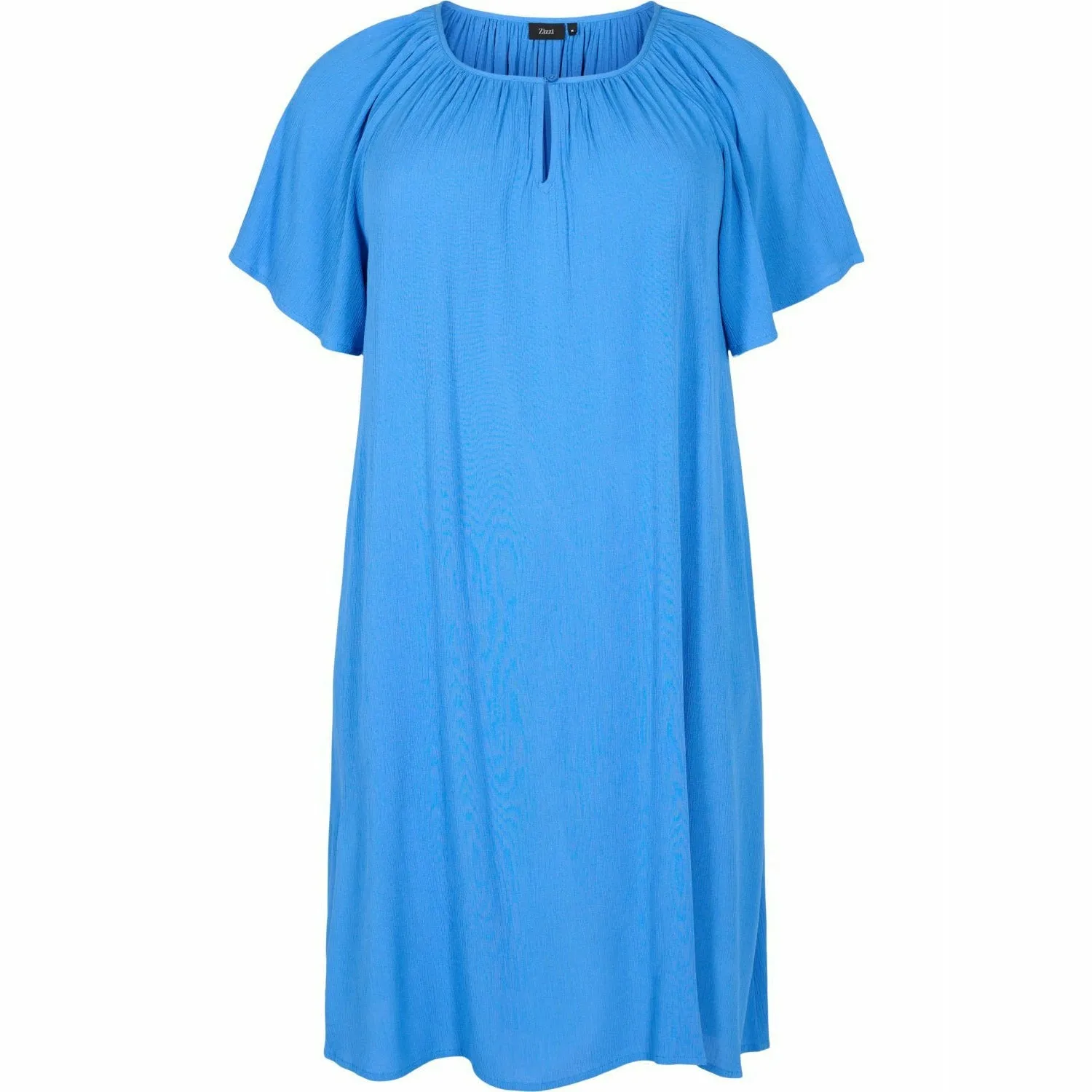 Zizzi Rose Dress in Blue